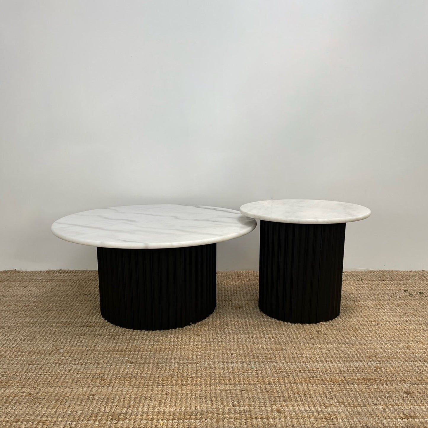 Ripple Nestled Marble Coffee Tables