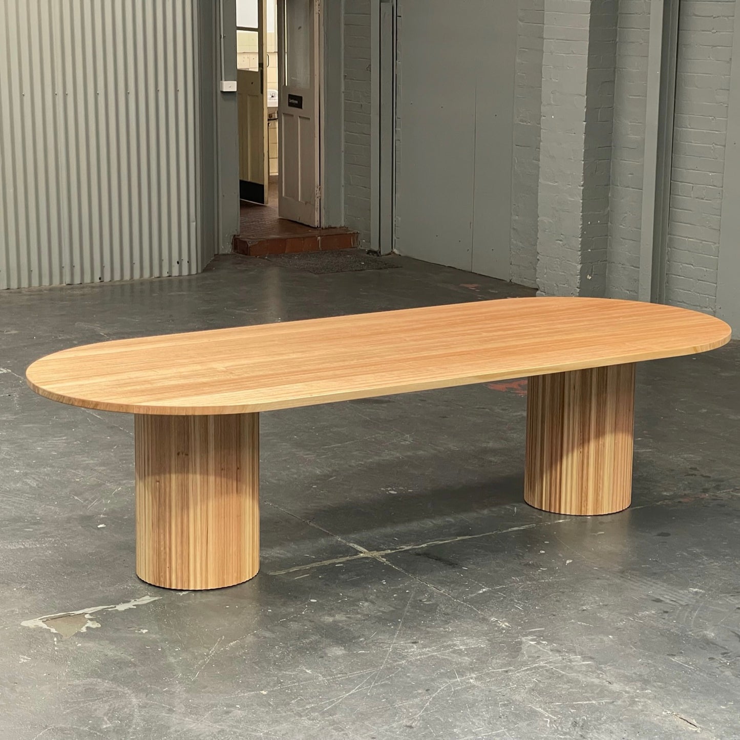 Oval Ripple Dining Table