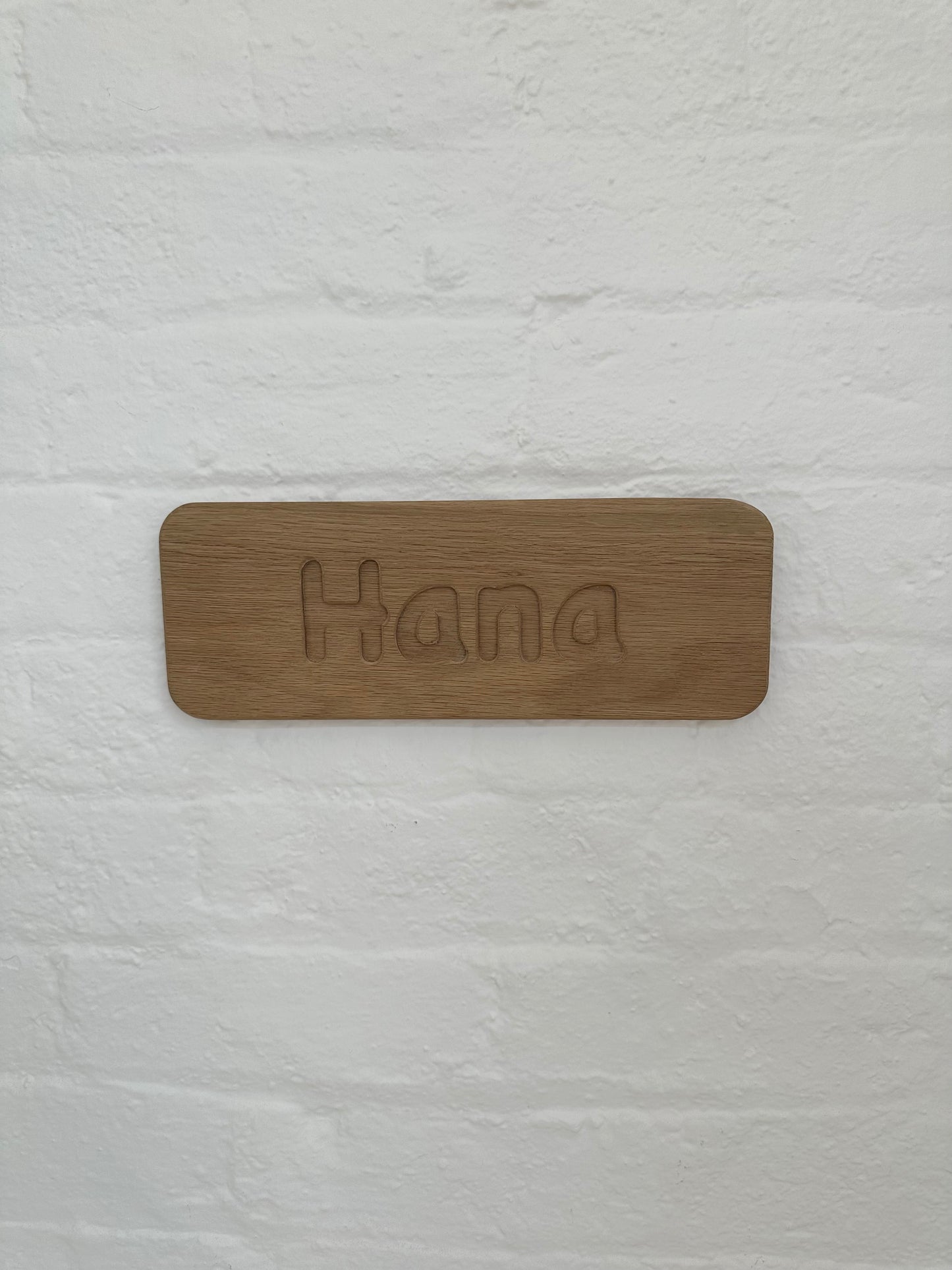 Wooden Name Plaques