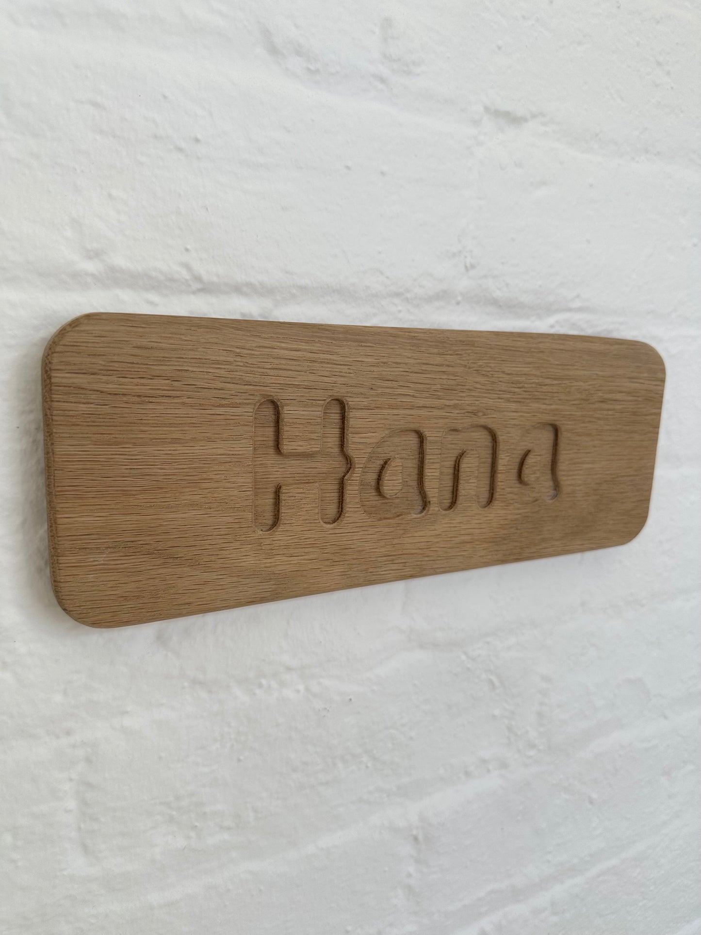 Wooden Name Plaques