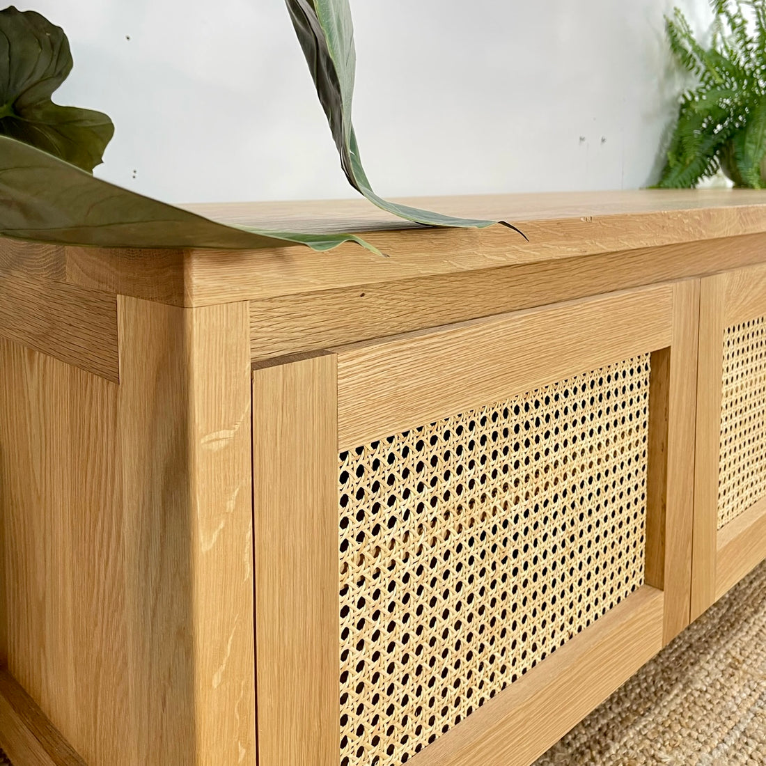 Rattan Entertainment Unit - Free Standing – Jakelin Furniture