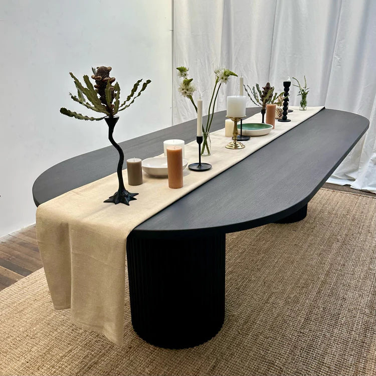 Oval Ripple Dining Table – Jakelin Furniture